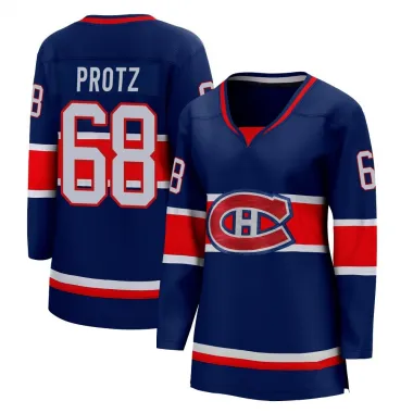Blue Women's Owen Protz Breakaway Montreal Canadiens 2020/21 Special Edition Jersey